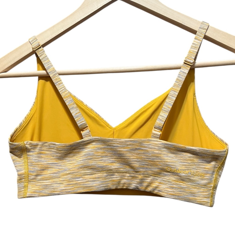 Outdoor Voices Flow FreeForm Coord Bralette in Sunset Yellow Size Medium - Picture 7 of 10